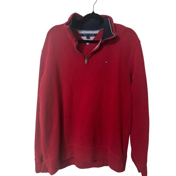 Tommy Hilfiger Other - Tommy Hilfiger Quarter Zip Sweater/Sweatshirt, Size L